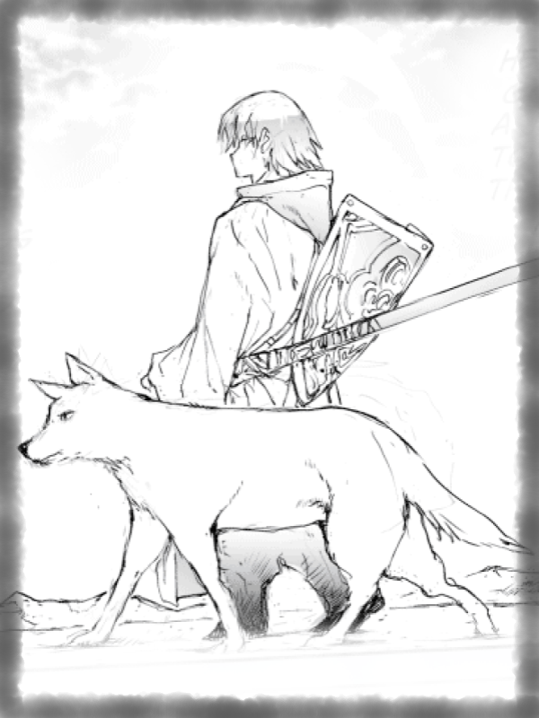 The Journey of the Hero and the Wolf manga cover