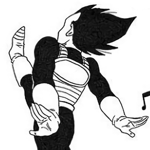 Dragon Ball Z - Vegeta: The Prince of Dance manga cover