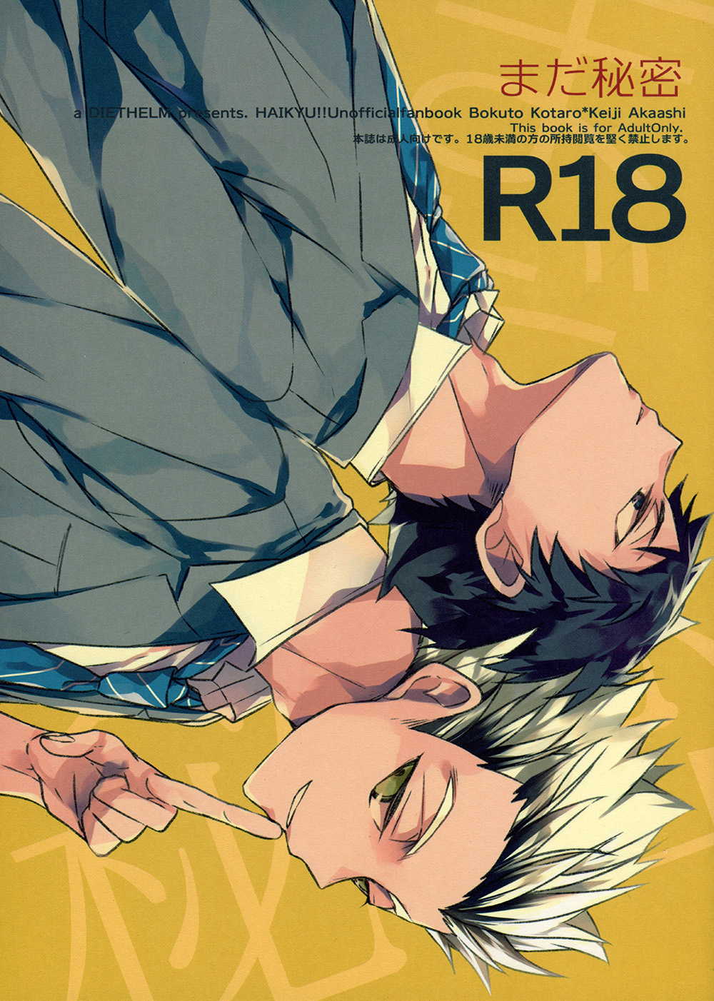 Haikyu!! - Mada Himitsu (Doujinshi) manga cover