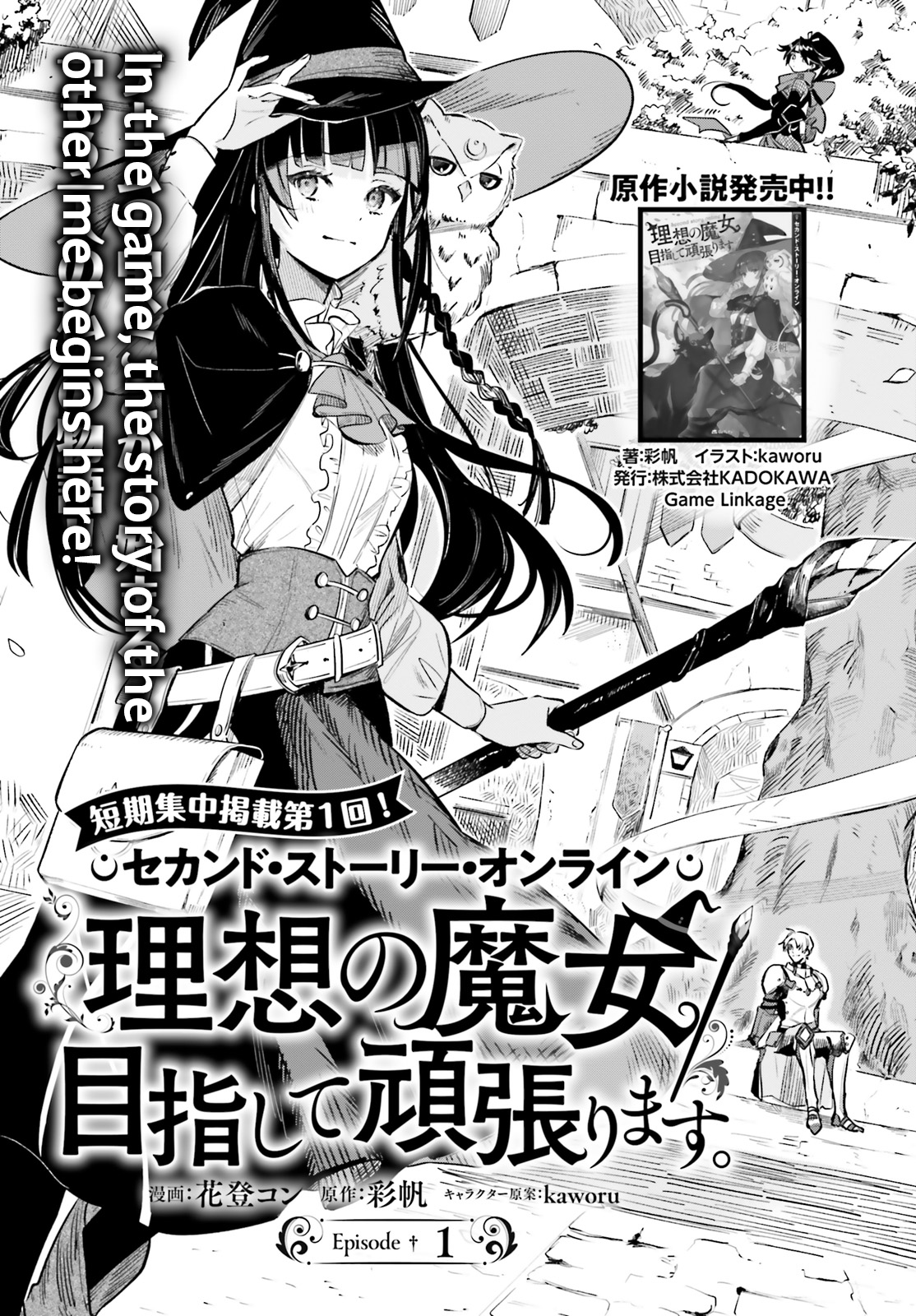 Second Story Online: Aiming To Become The Worlds Number 1. Ideal Witch manga cover