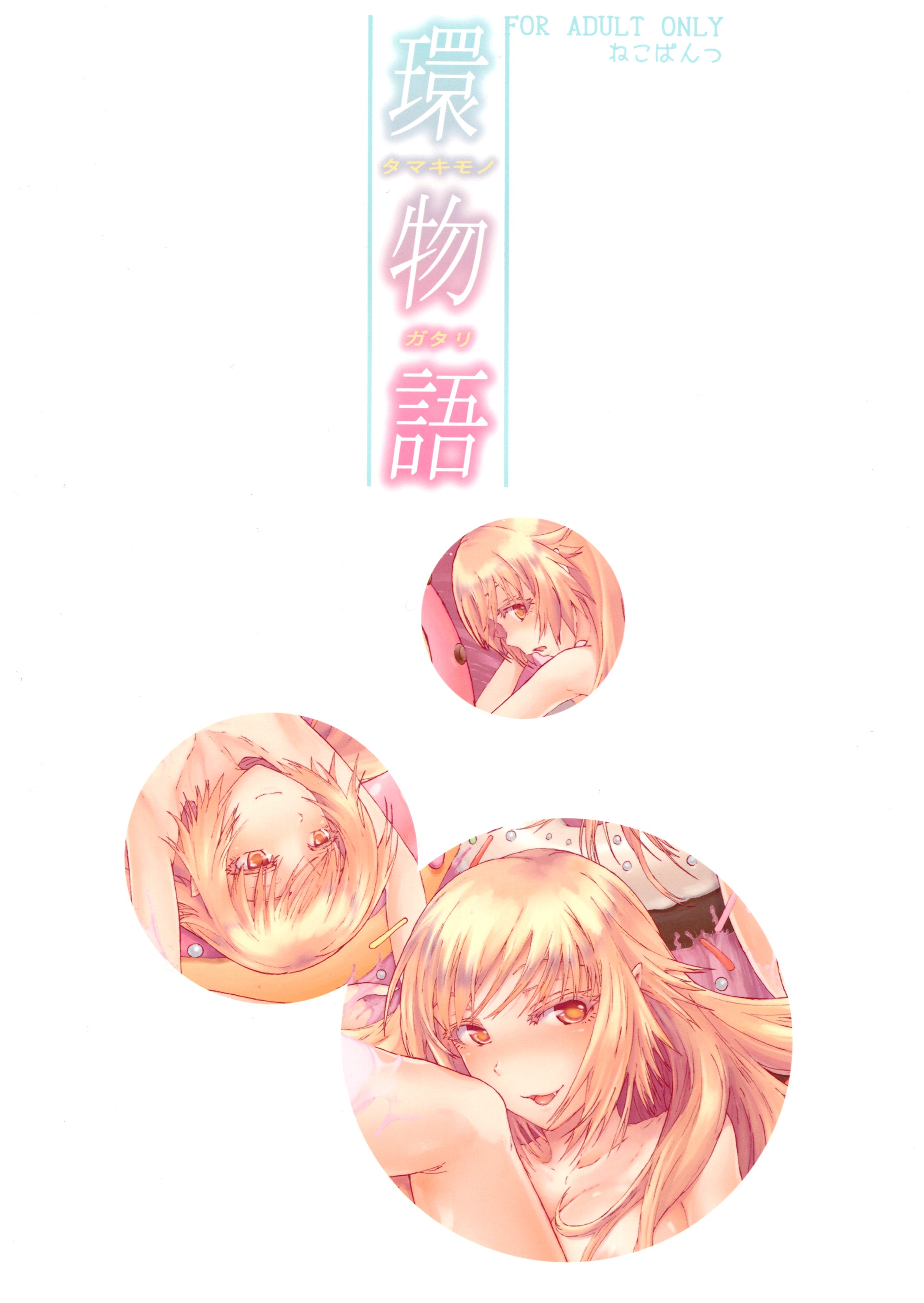 Bakemonogatari - Tamakimonogatari (Doujinshi) manga cover