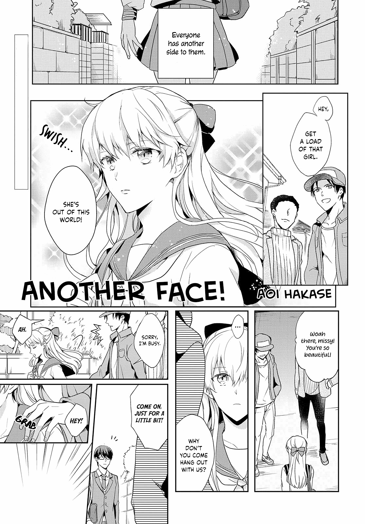 Another Face manga cover