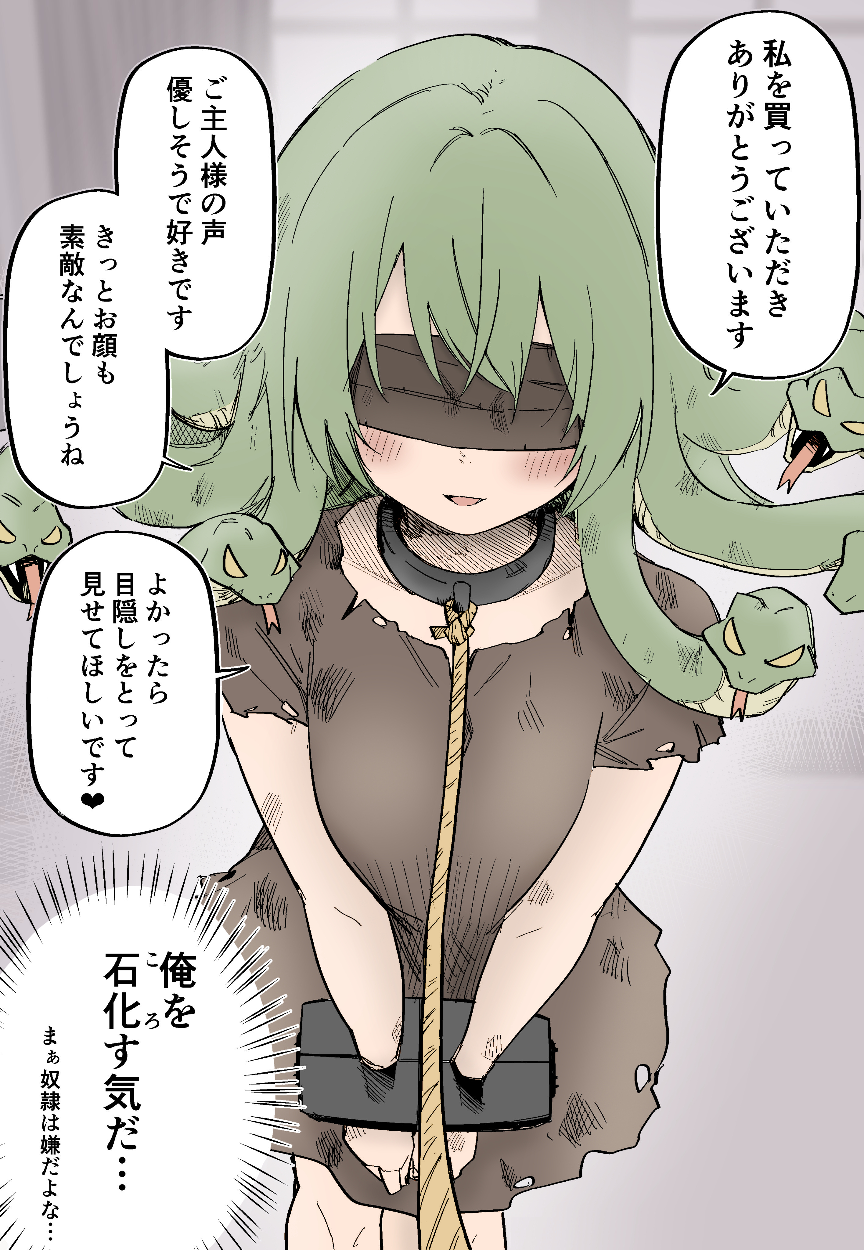 Medusa Dorei wo Katta (Fan Colored) manga cover