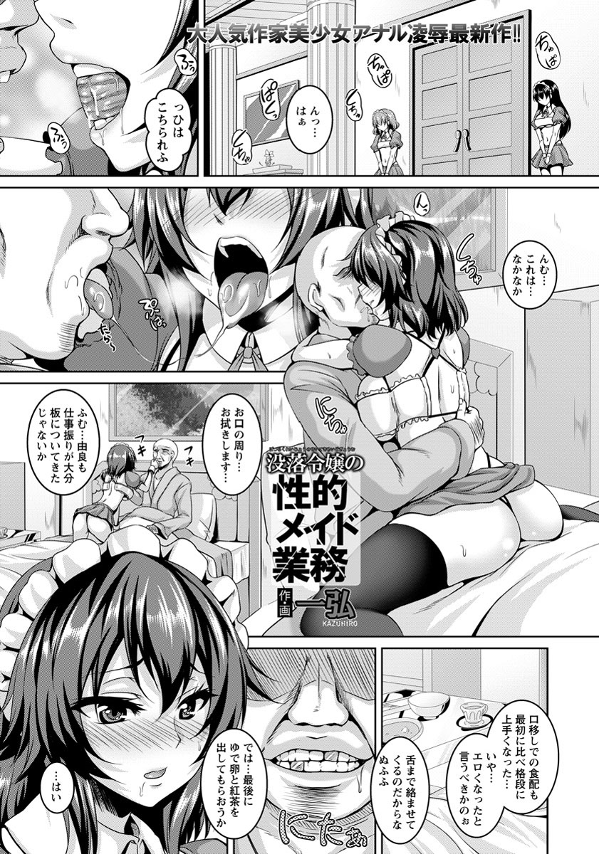 Botsuraku Reijou no Seiteki Maid Gyoumu manga cover