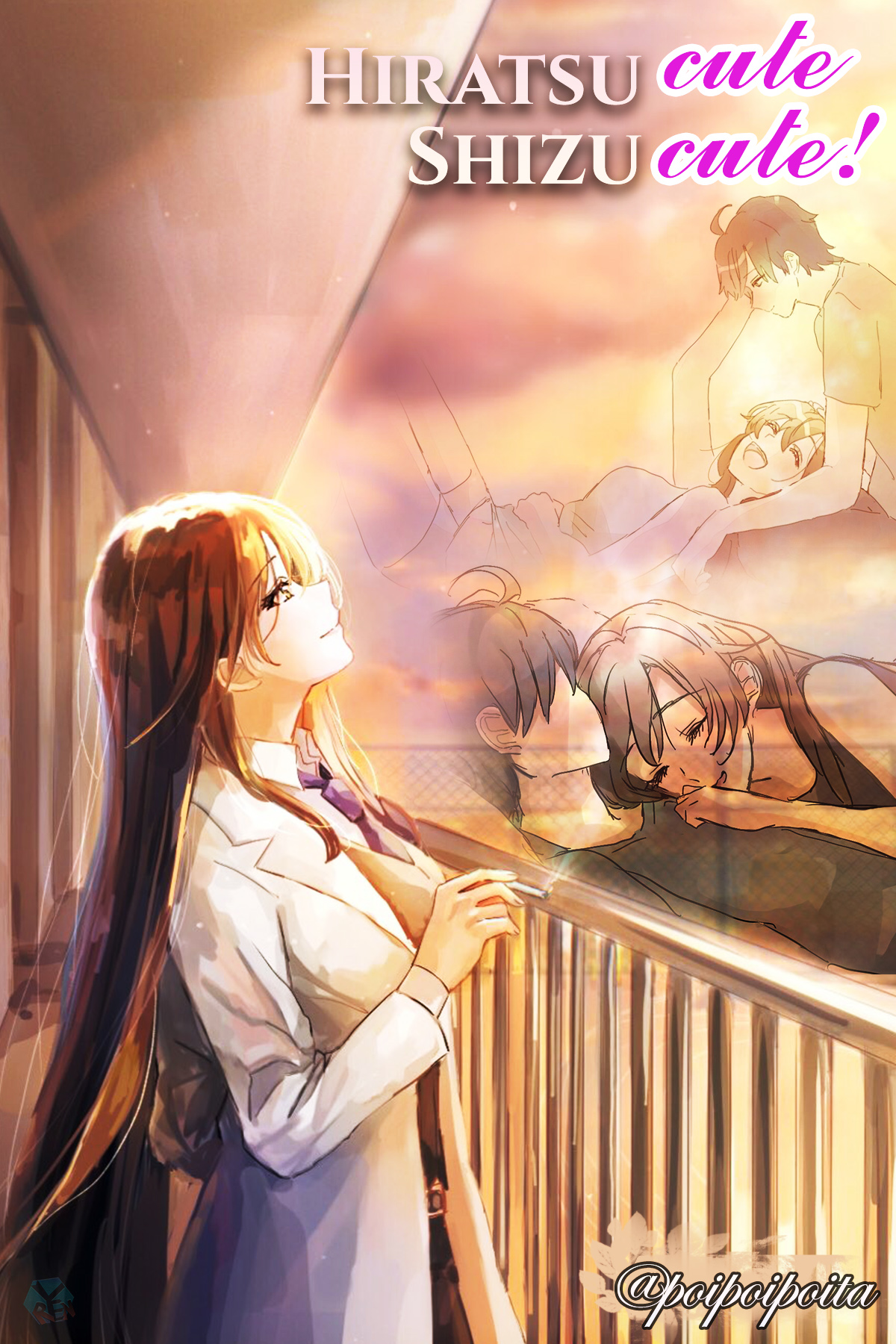 Yahari Ore no Seishun Love Come wa Machigatteiru - Hiratsu Kawaii Shizu Kawaii (Doujinshi) manga cover