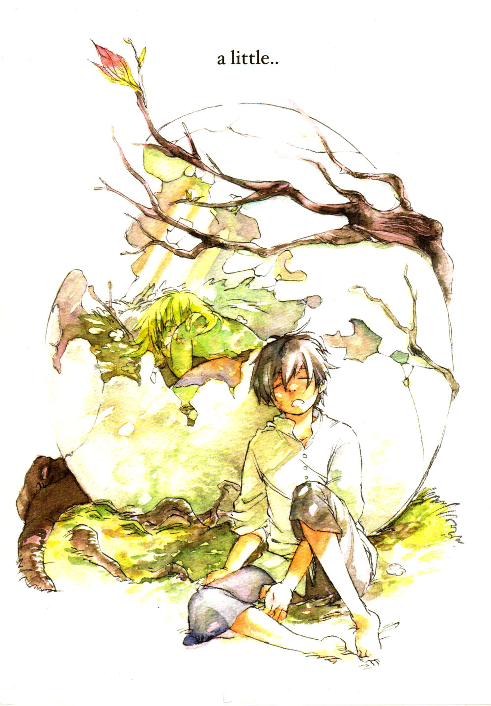 Darren Shan - a little... (Doujinshi) manga cover