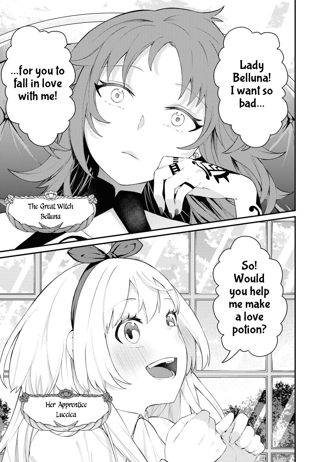 A Love Potion for Master manga cover