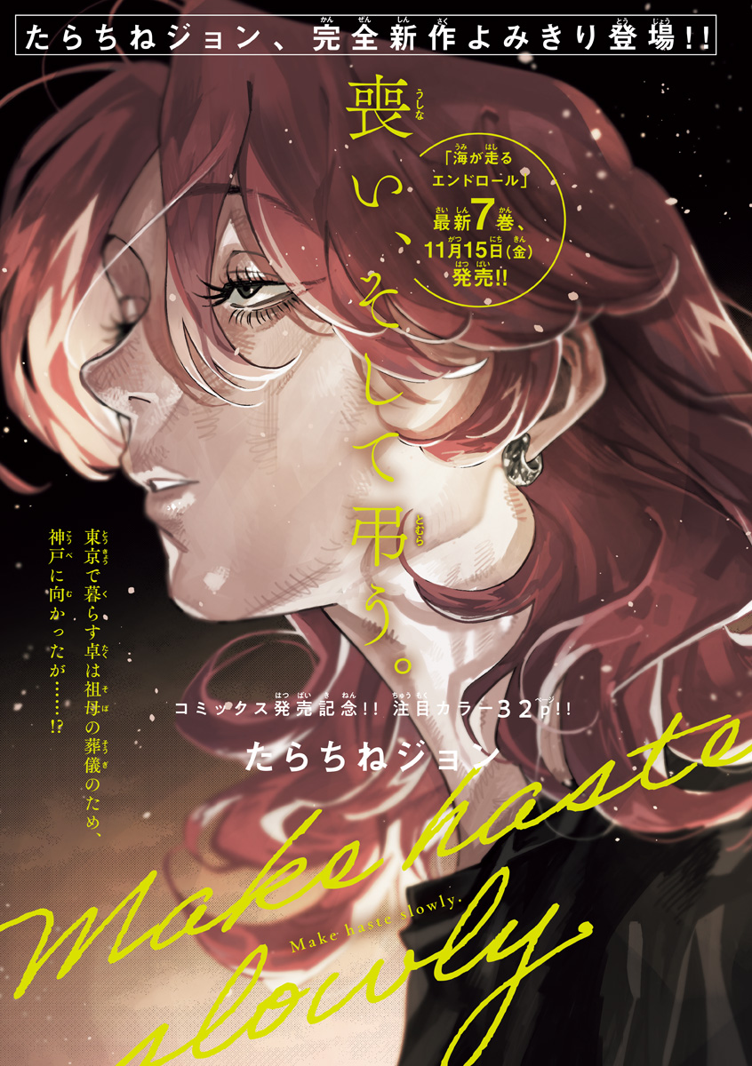 Make Haste Slowly. manga cover