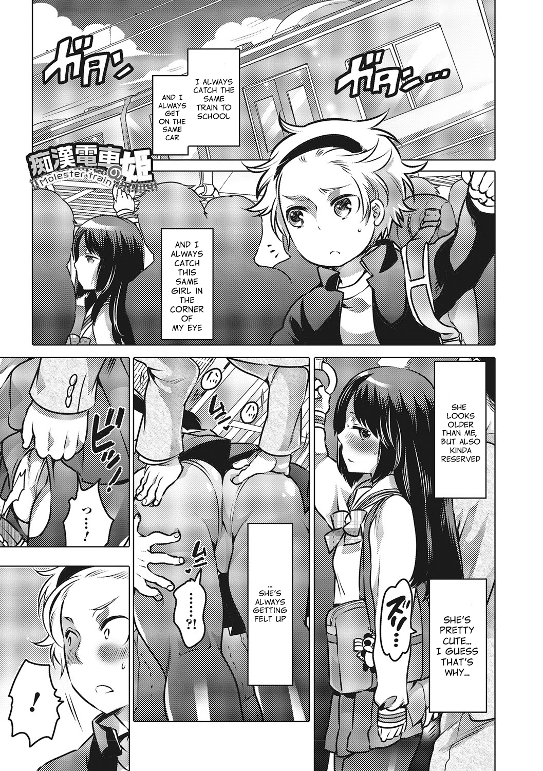 Chikan Densha no Hime manga cover