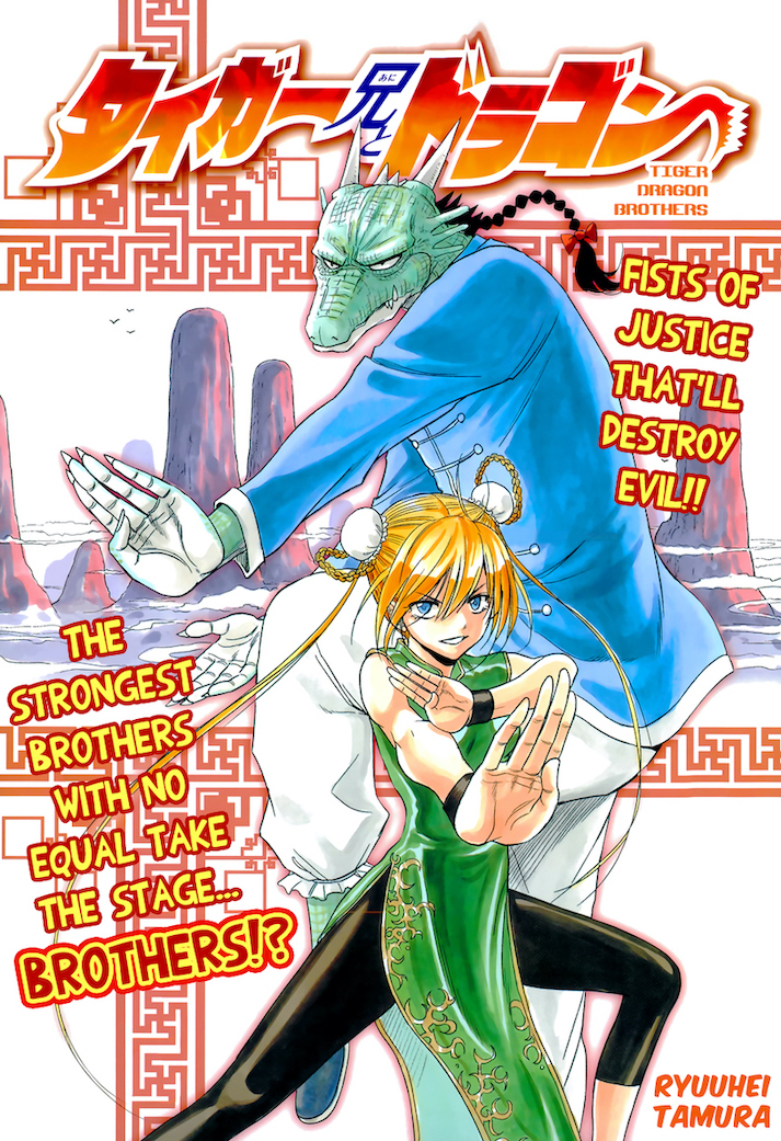 Tiger Dragon Brothers manga cover