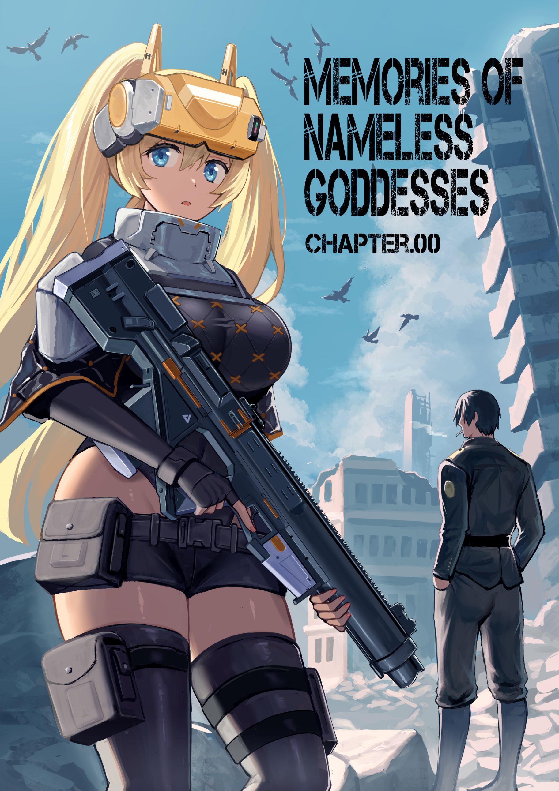 Goddess of Victory: Nikke - Ryousangata Nike x Sousaku Shikikan (Doujinshi) manga cover