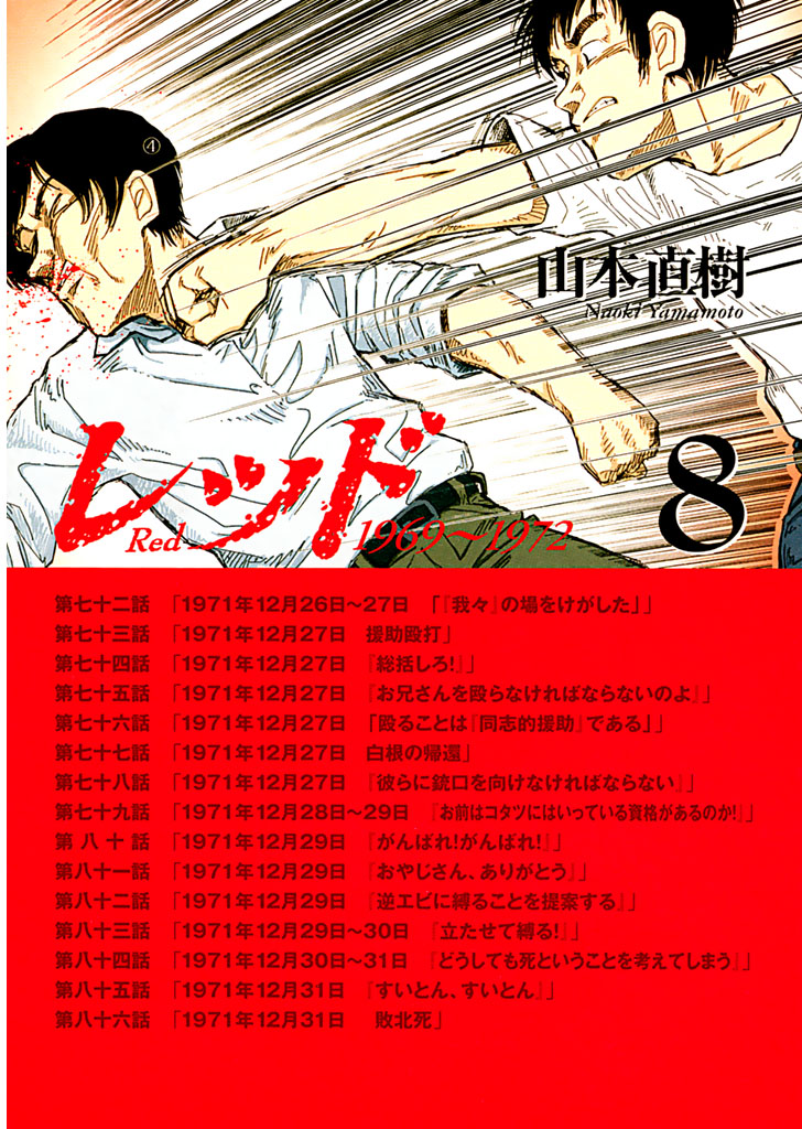 Red manga cover