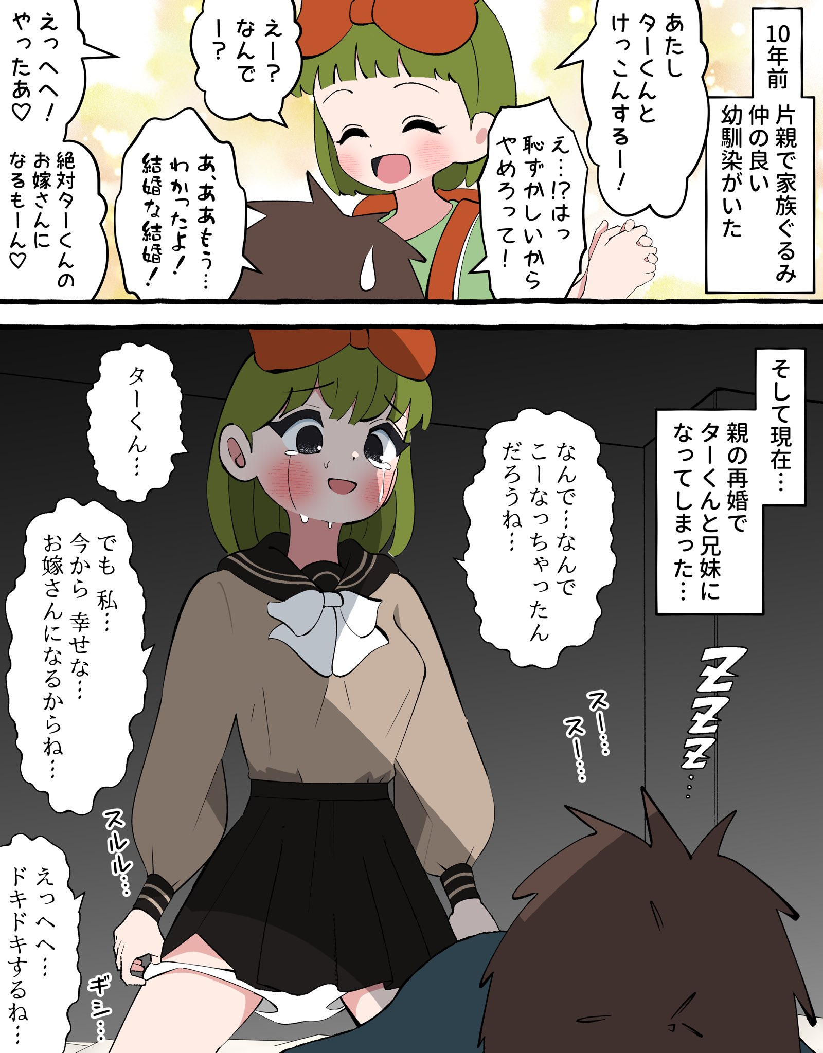Suki na Osananajimi to Kazoku ni Natteshimatta Ko manga cover