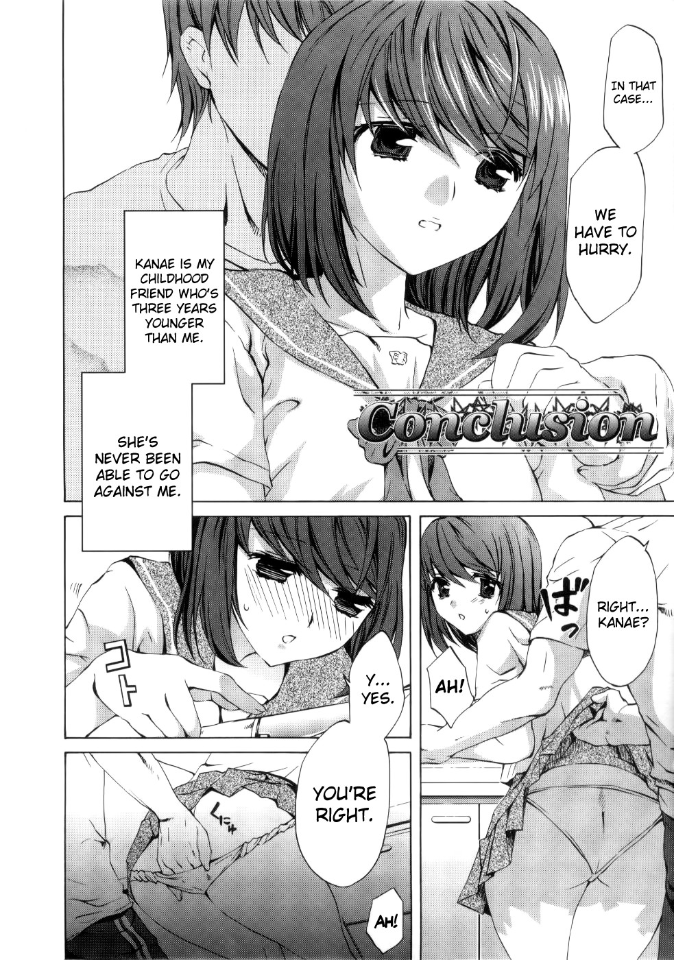 Conclusion manga cover
