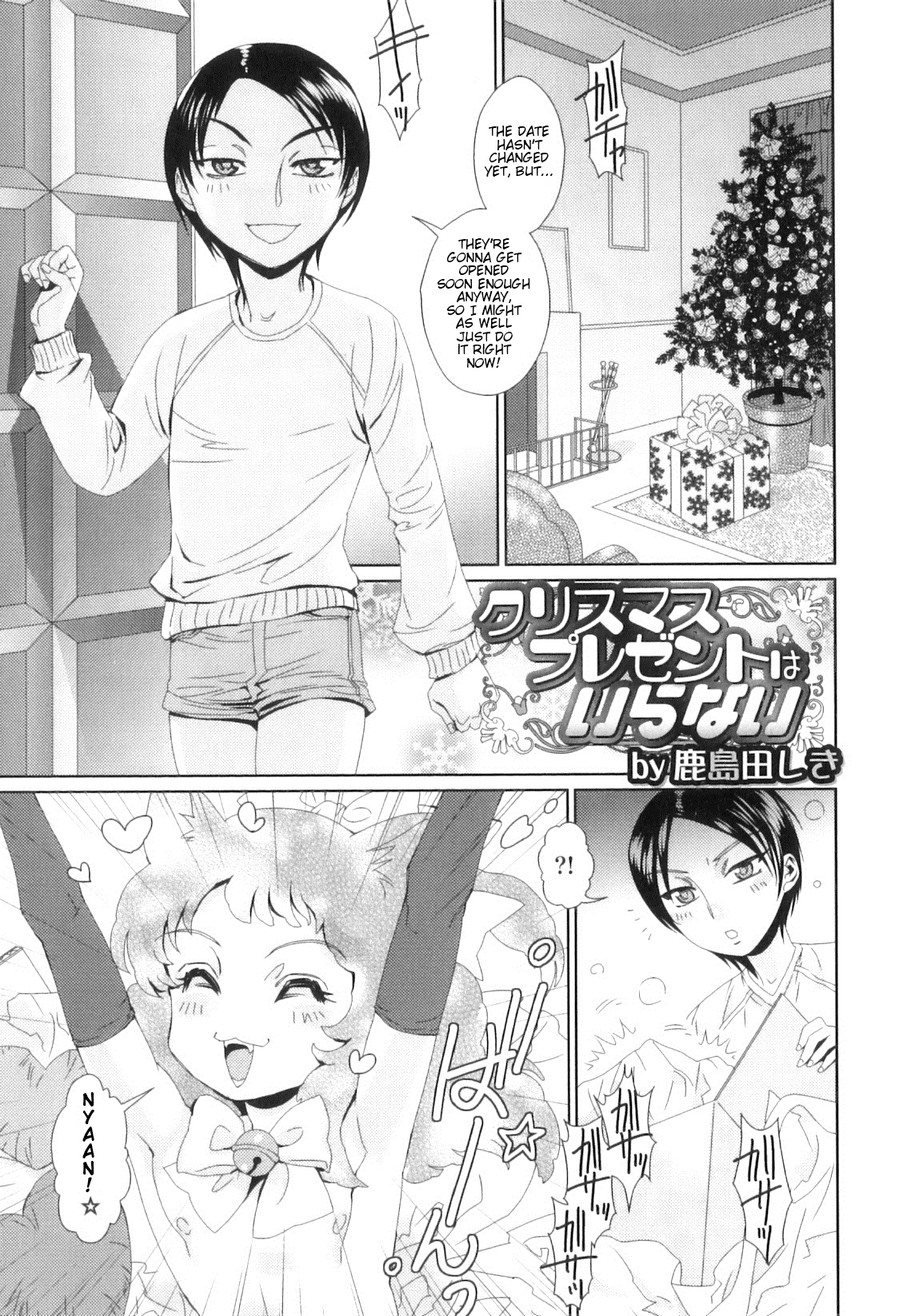 Christmas Present wa Iranai manga cover