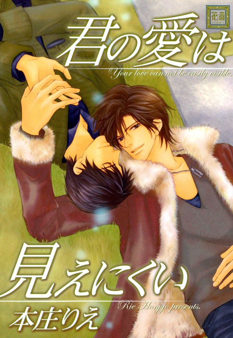 Kimi no Ai wa Mienikui manga cover