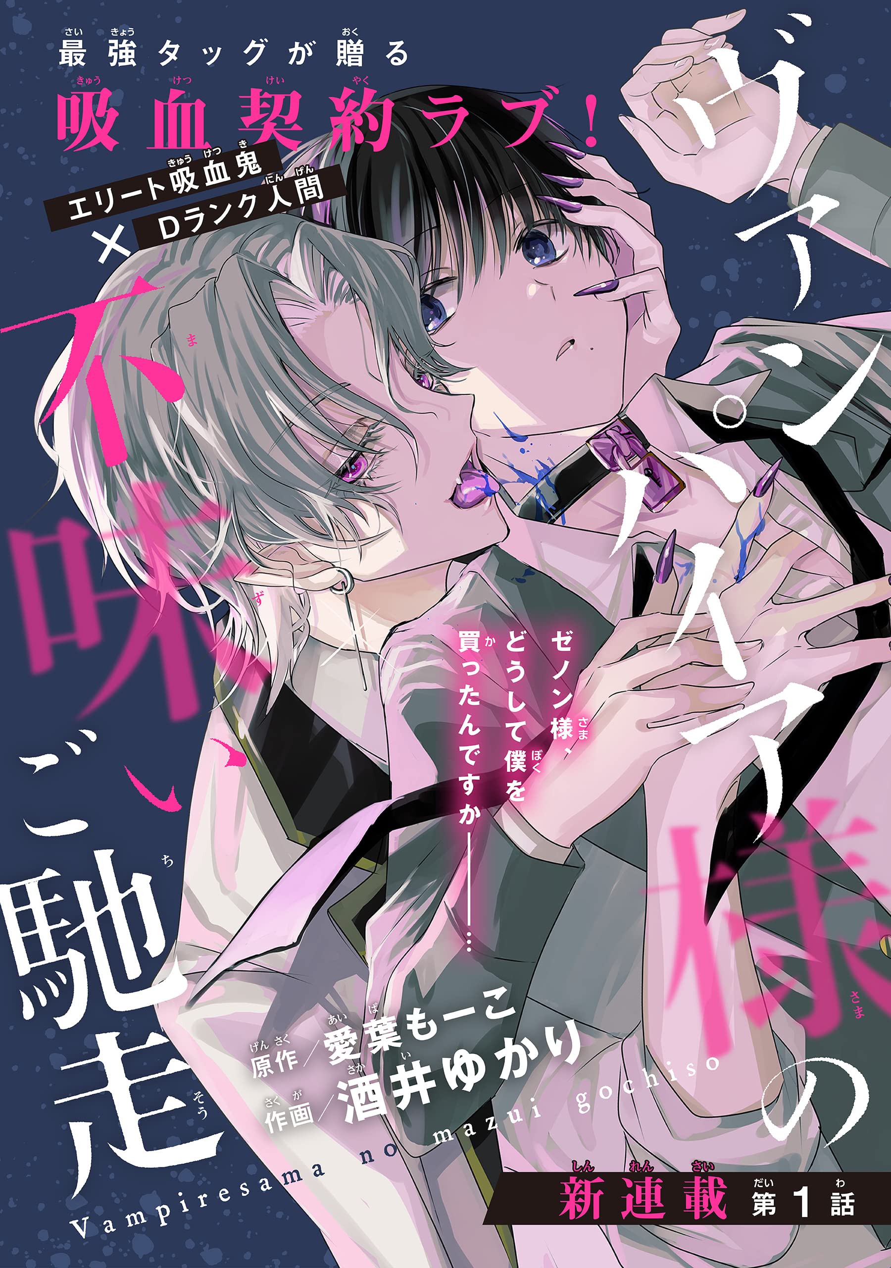 Vampire-sama no Mazui Gochiso manga cover