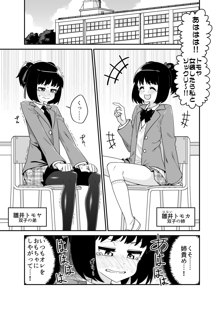 Ane ni Narisumashite Ikemen ni Kokuhaku Suru Otouto no Hanashi manga cover