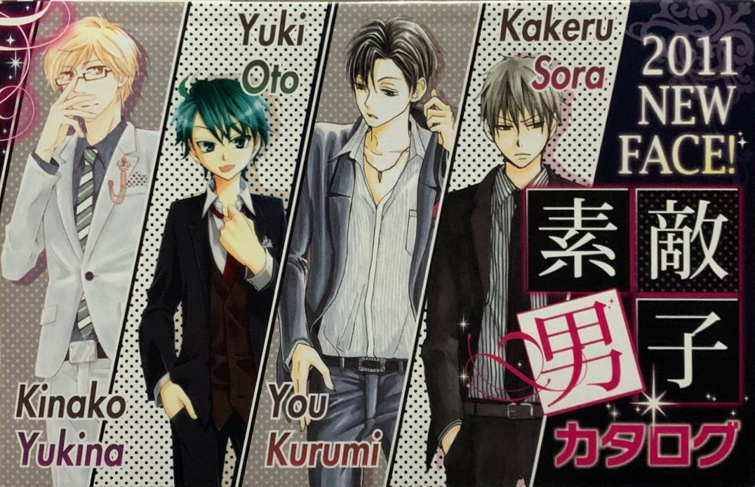 2011 New Face! - Suteki Danshi Catalogue manga cover