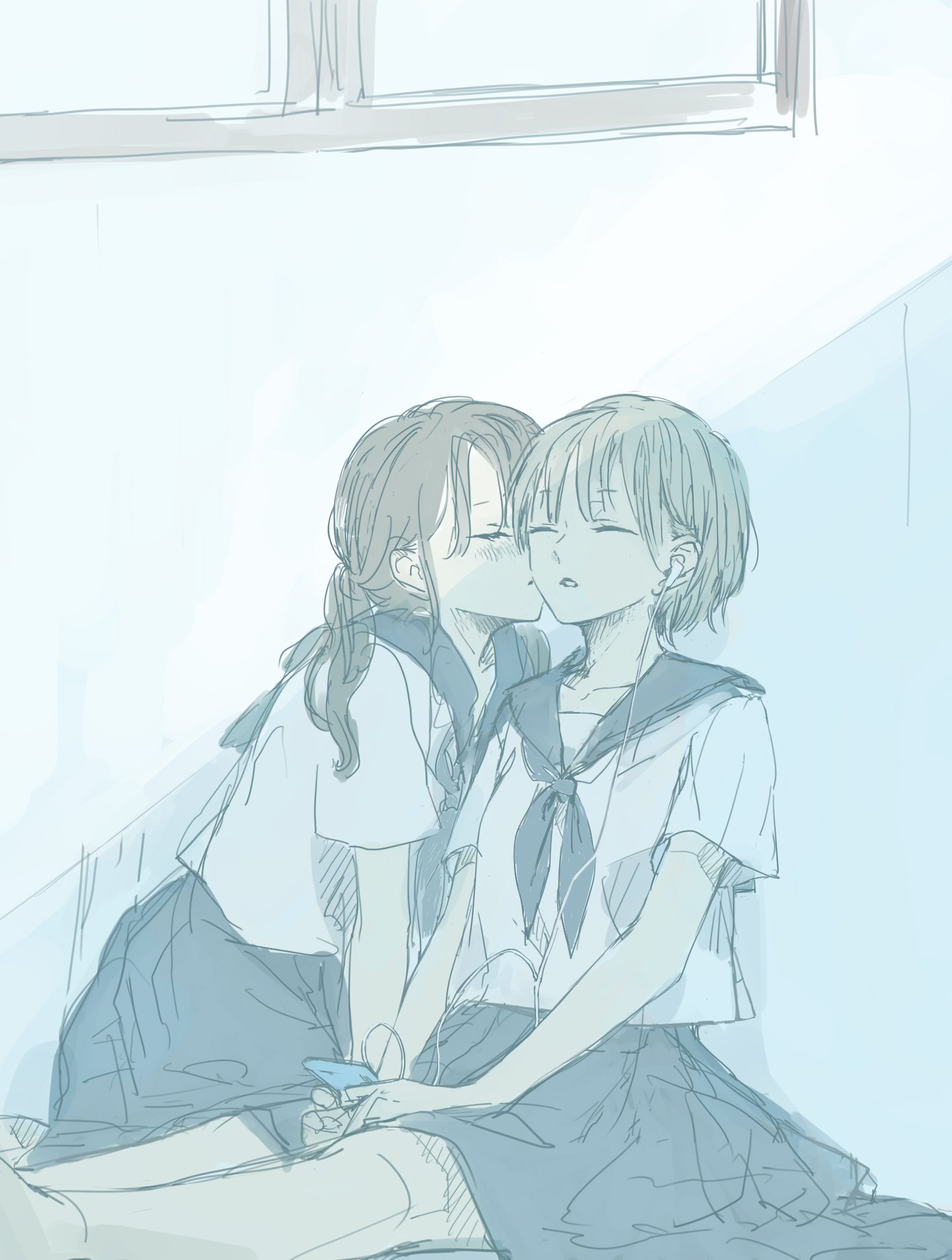 Kanojo-tachi no Natsu manga cover