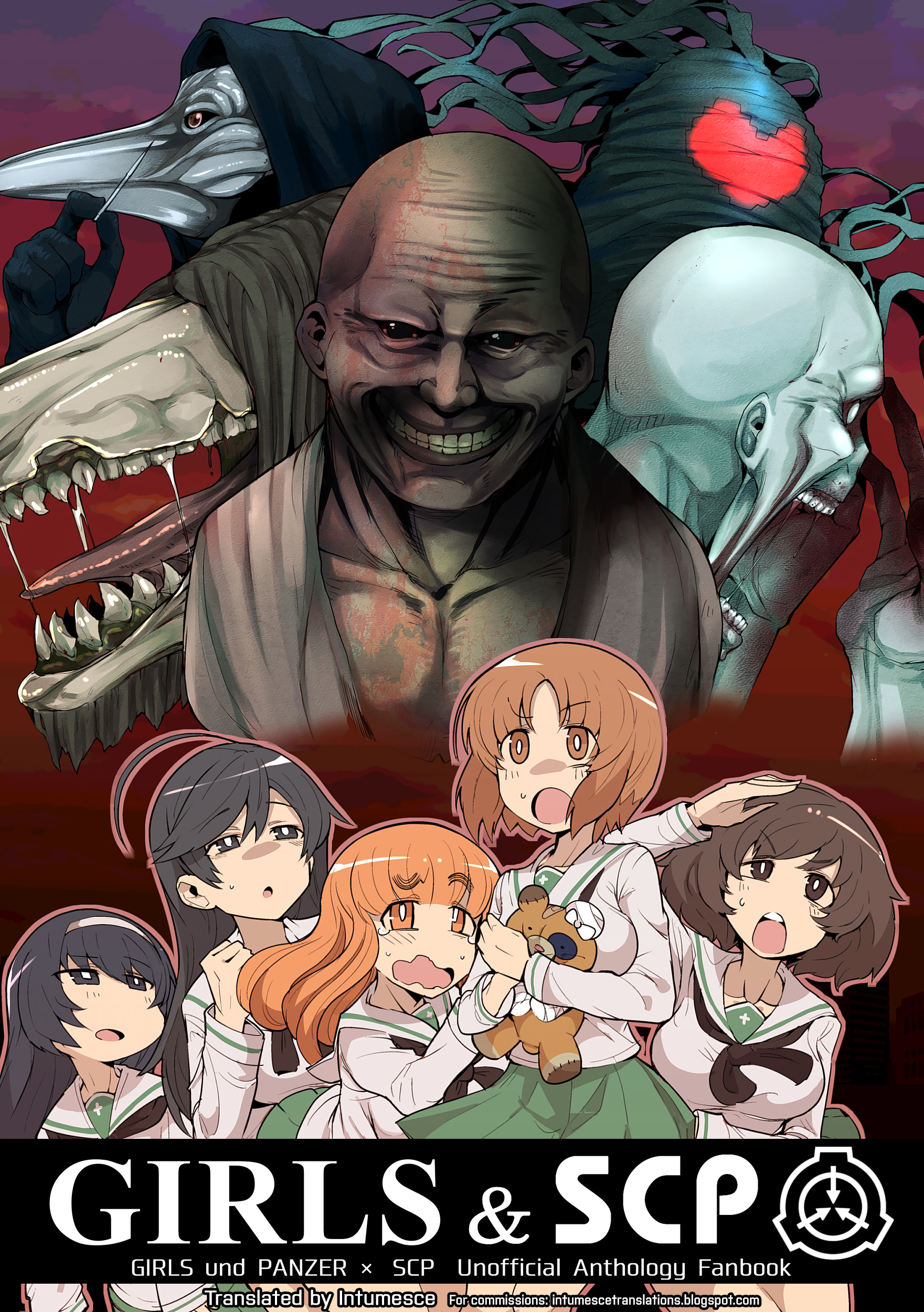 GIRLS und PANZER -  GIRLS & SCP (Doujinshi) manga cover