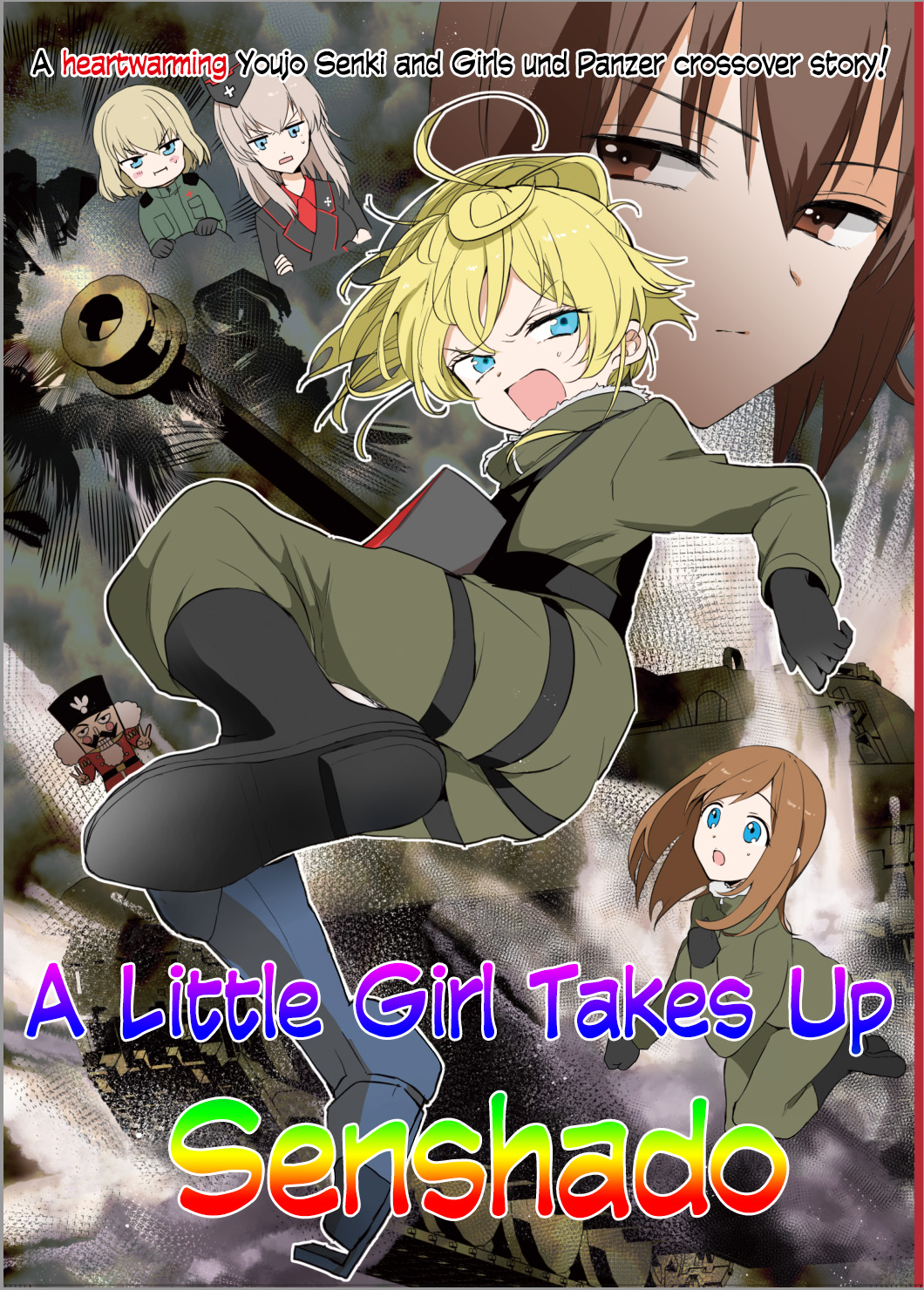 A Little Girl Takes Up Senshado - Youjo Senki x Girls und Panzer (Doujinshi) manga cover