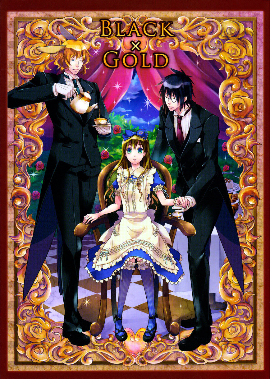 Joker no Kuni no Alice - Black x Gold (Anthology) manga cover