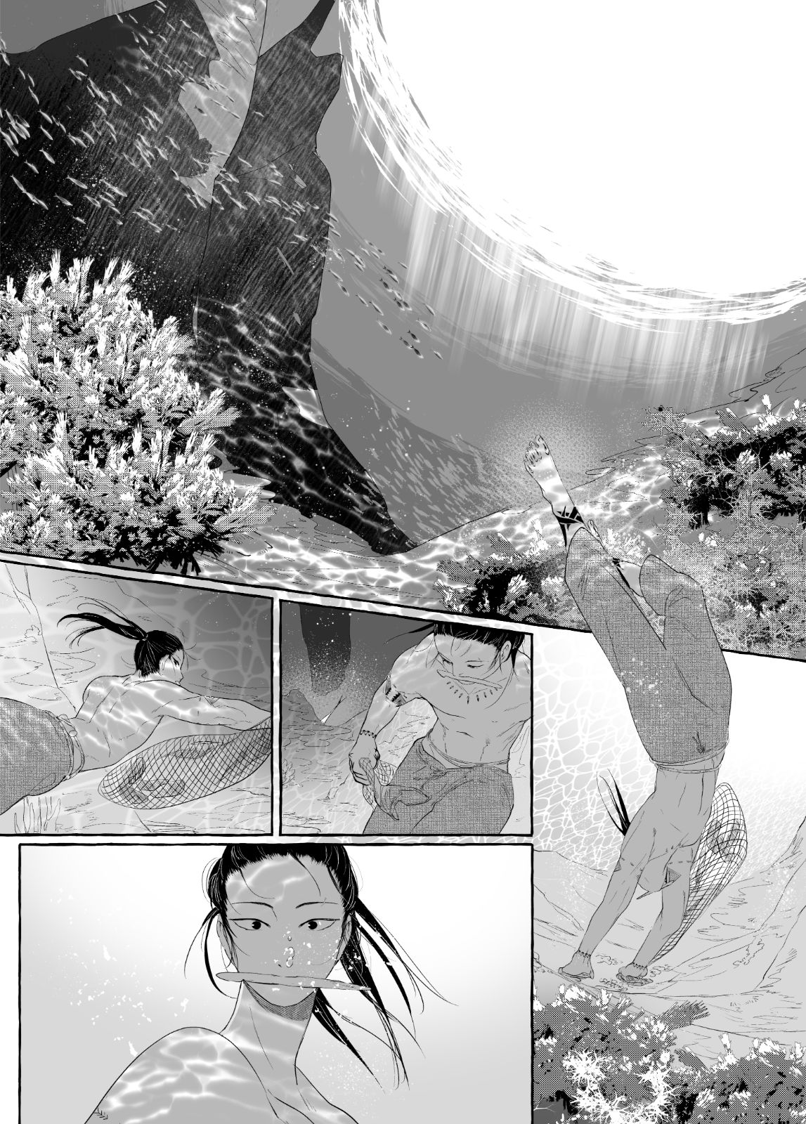 A Story about a Fishing Village manga cover