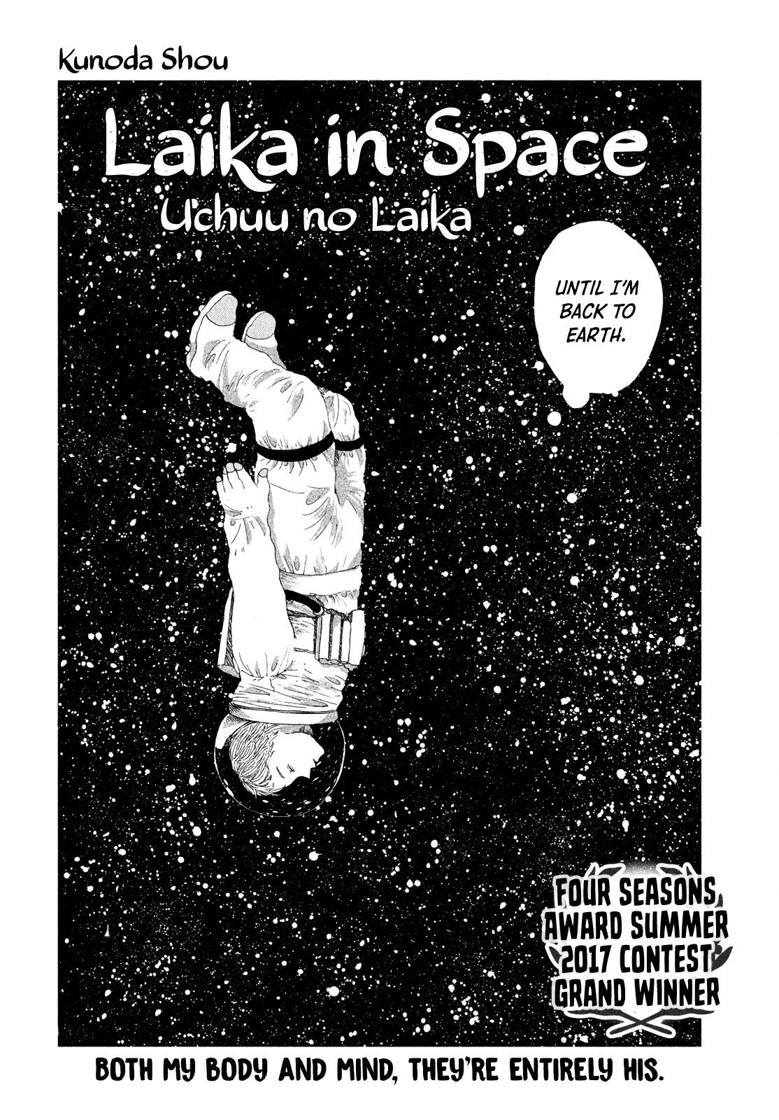 Laika in Space manga cover