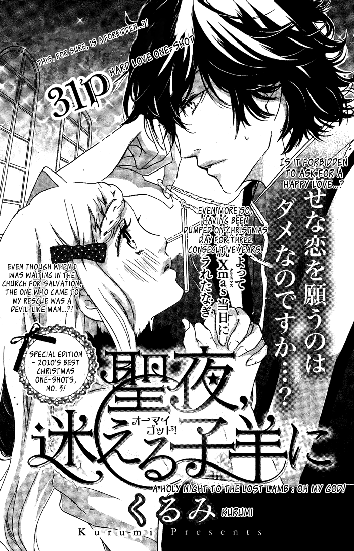 A Holy Night to the Lost Lamb manga cover
