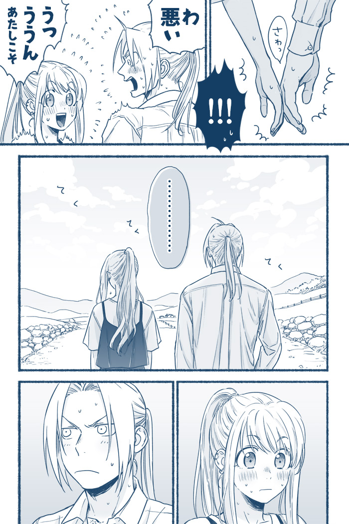 Fullmetal Alchemist - A Conscious Ed (Doujinshi) manga cover