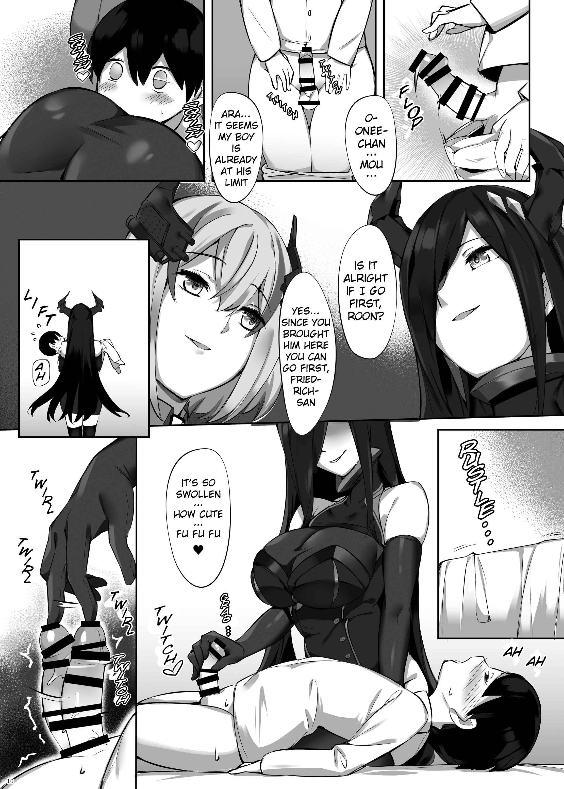 Page 10 Chapter Unknown_7200 Azur Lane - Iron-Blooded Sisters Shota Solicitation Indecent Record (Doujinshi)