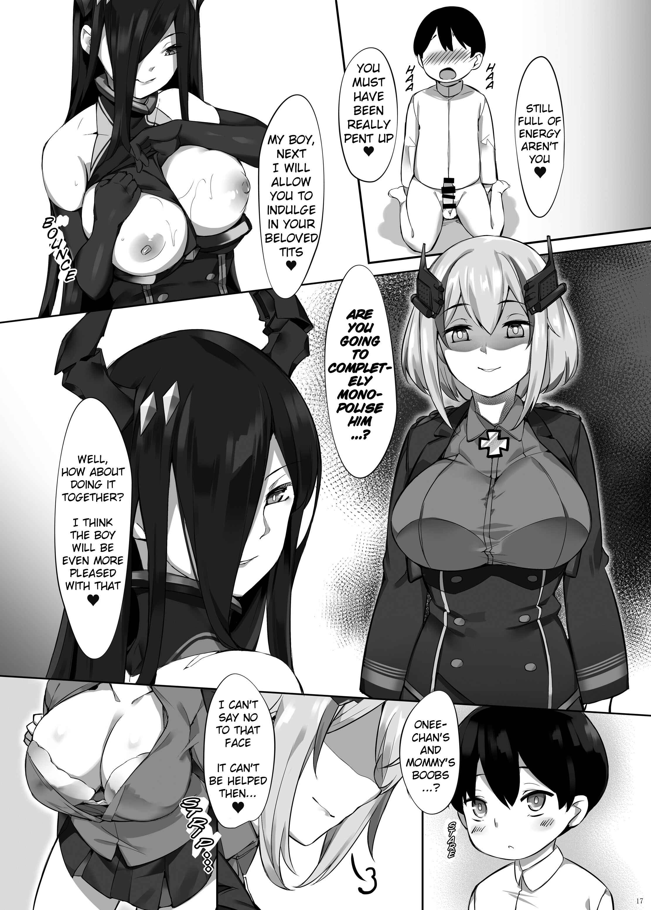 Page 17 Chapter Unknown_7200 Azur Lane - Iron-Blooded Sisters Shota Solicitation Indecent Record (Doujinshi)