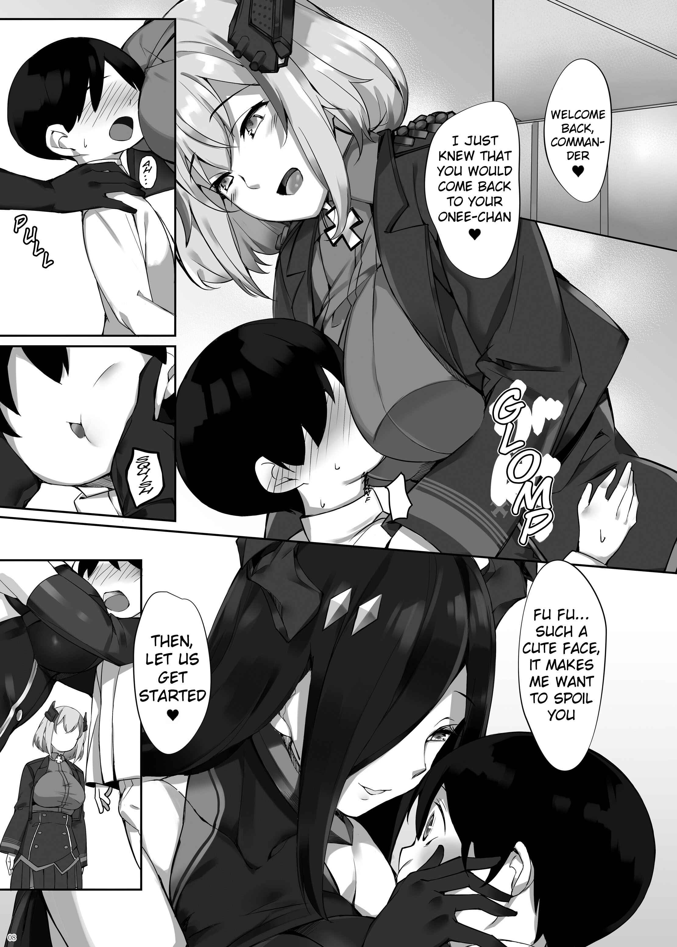 Page 8 Chapter Unknown_7200 Azur Lane - Iron-Blooded Sisters Shota Solicitation Indecent Record (Doujinshi)
