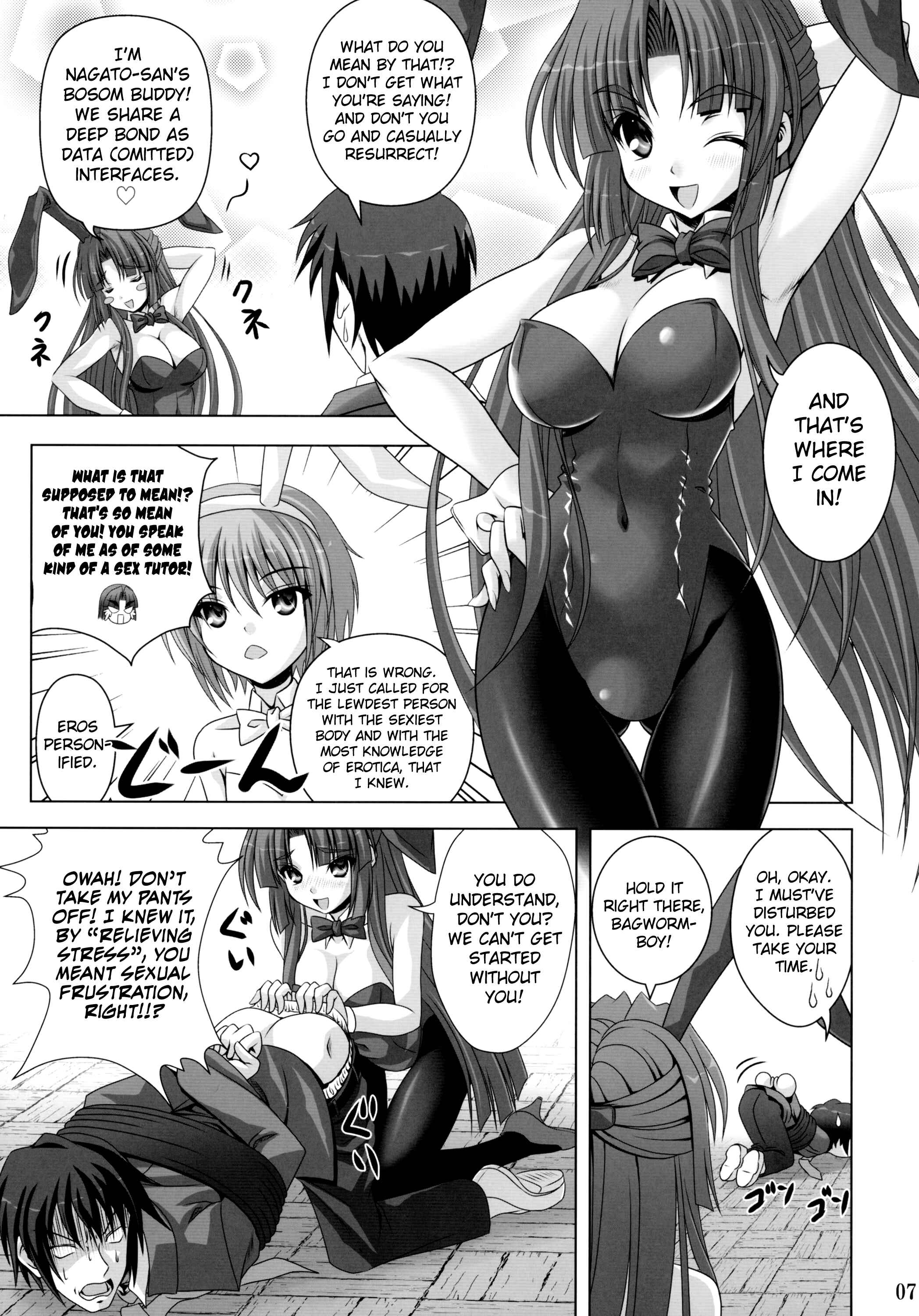 Page 6 Chapter Unknown_c498 Suzumiya Haruhi no Yuuutsu - Bunny Blue (Doujinshi)
