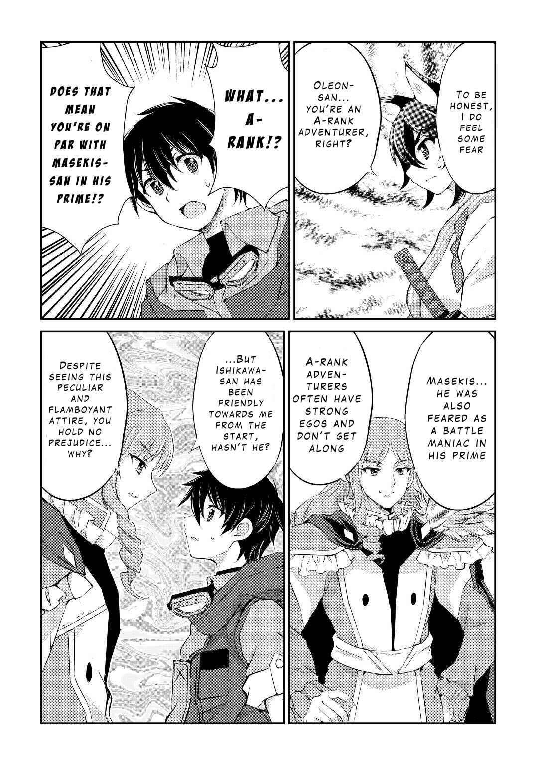 Page 18 Chapter 21 Ohitoyoshi Shokunin no Burari Isekai Tabi