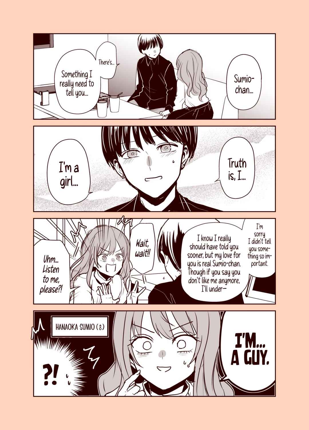 Page 2 Chapter Unknown_5470 A Boyfriend(♀) in Boys Clothing Reveals Her Secret