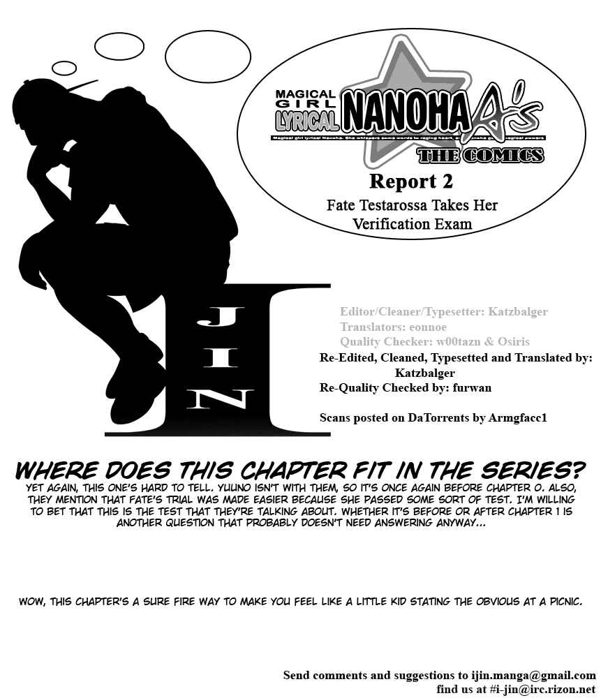 Page 1 Chapter 2 Mahou Shoujo Lyrical Nanoha As