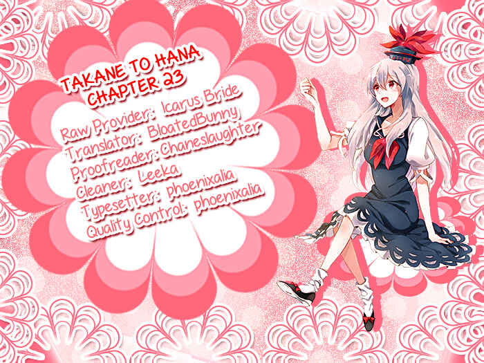 Page 1 Chapter 23 Takane to Hana