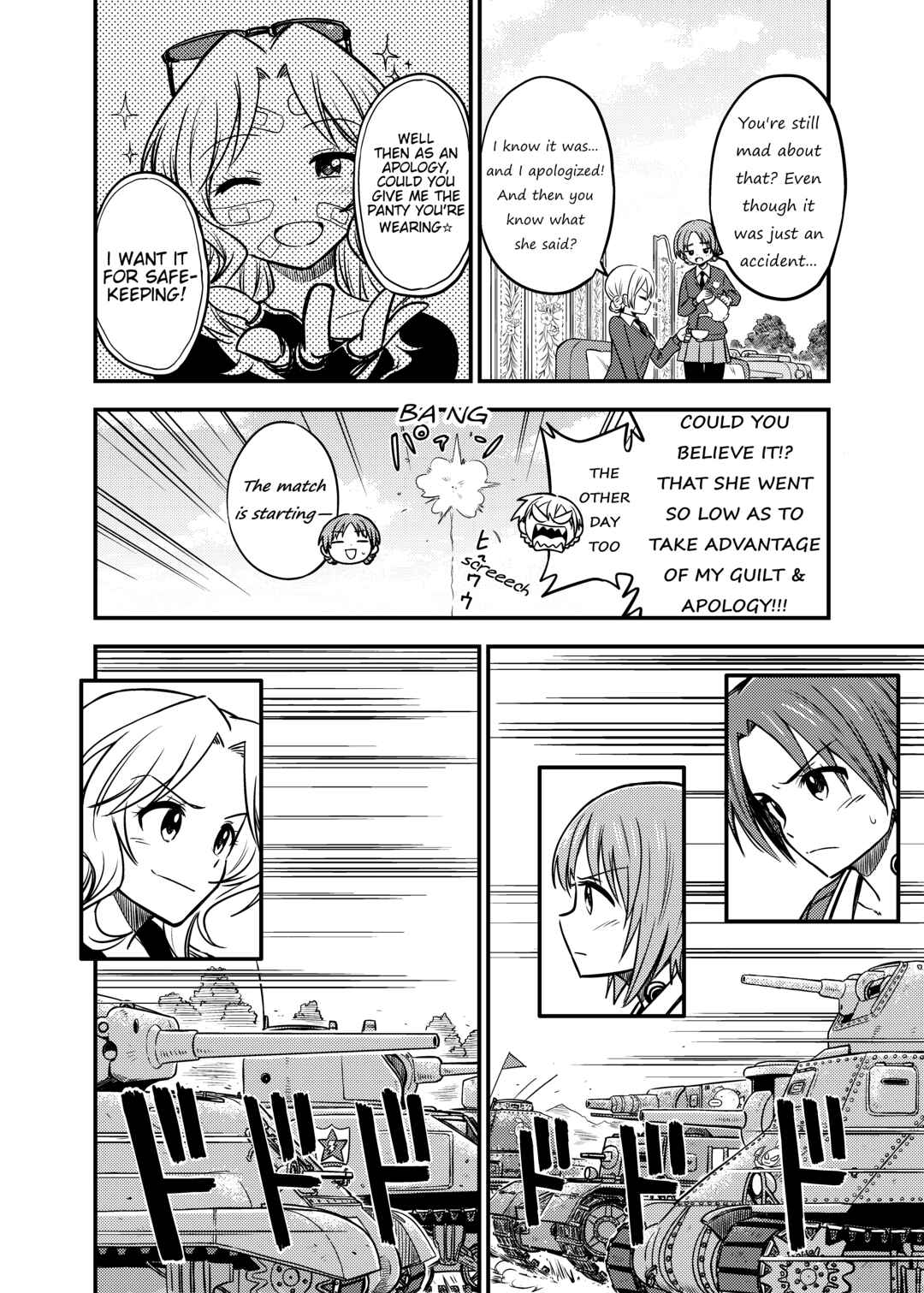Page 17 Chapter Unknown_0c80 Girls und Panzer - Garupan Manga Ai tte Hashitanai (Doujinshi)