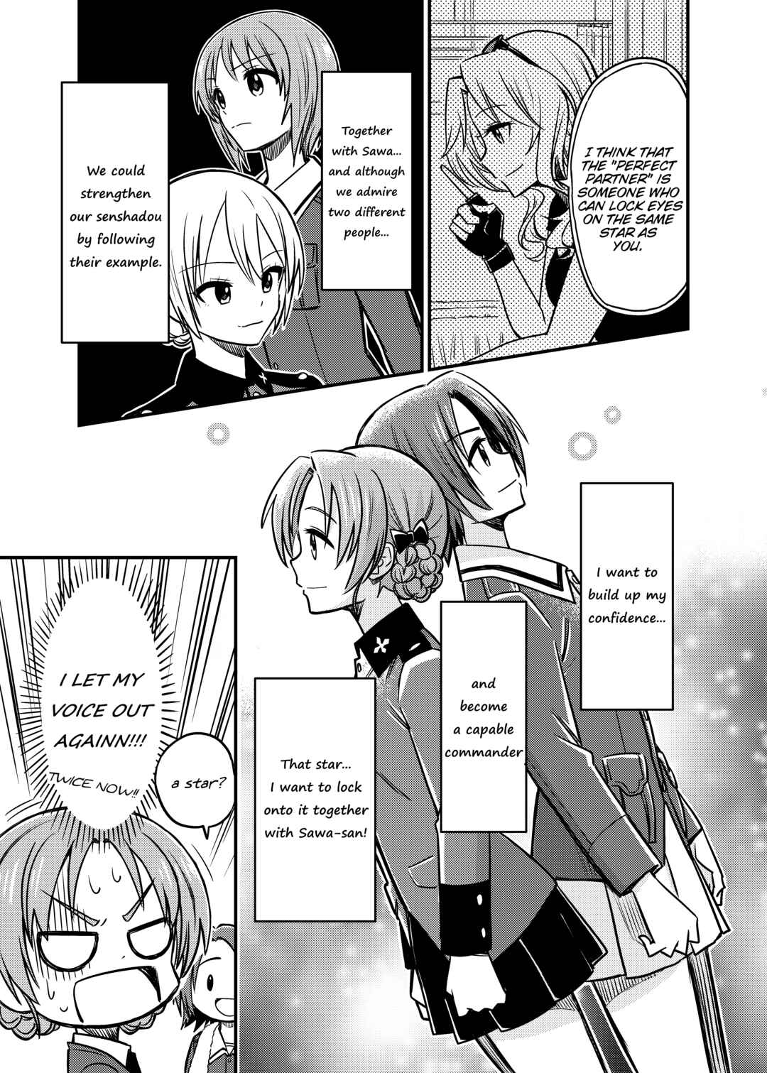 Page 22 Chapter Unknown_0c80 Girls und Panzer - Garupan Manga Ai tte Hashitanai (Doujinshi)