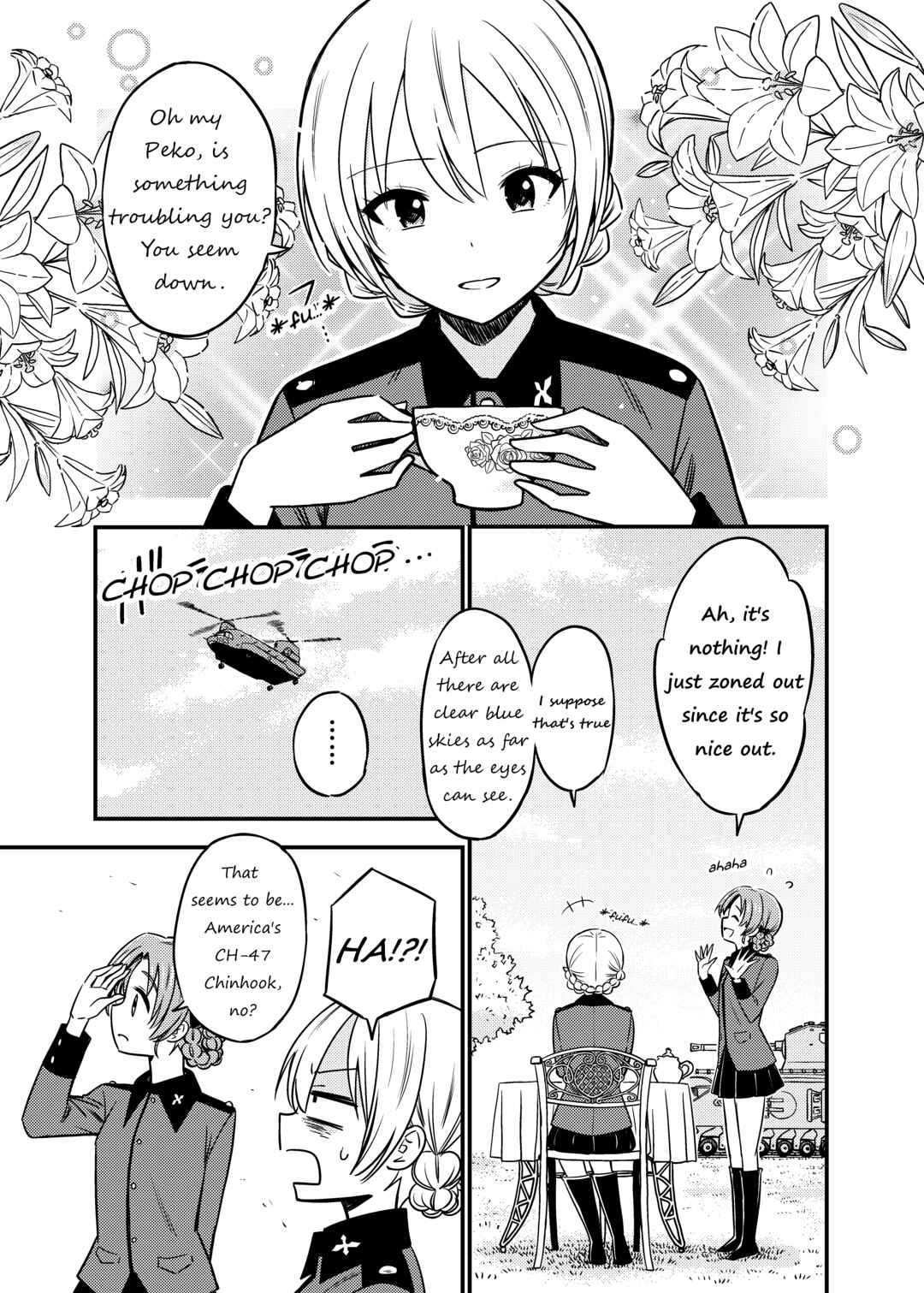 Page 6 Chapter Unknown_0c80 Girls und Panzer - Garupan Manga Ai tte Hashitanai (Doujinshi)
