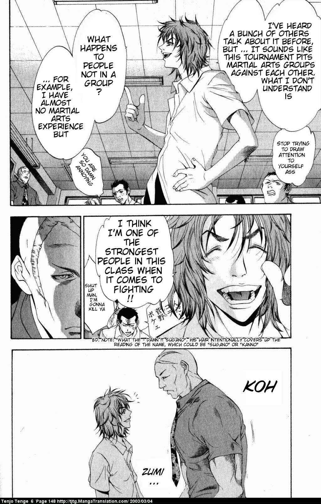 Page 11 Chapter 38 Tenjou Tenge