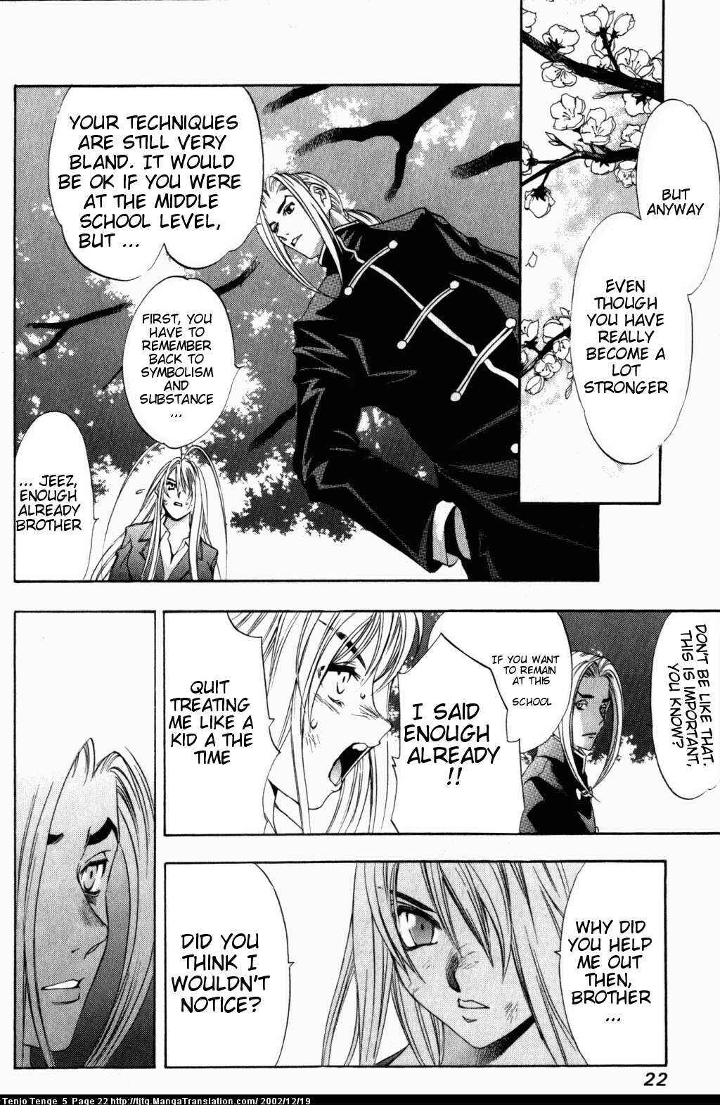 Page 22 Chapter 27 Tenjou Tenge