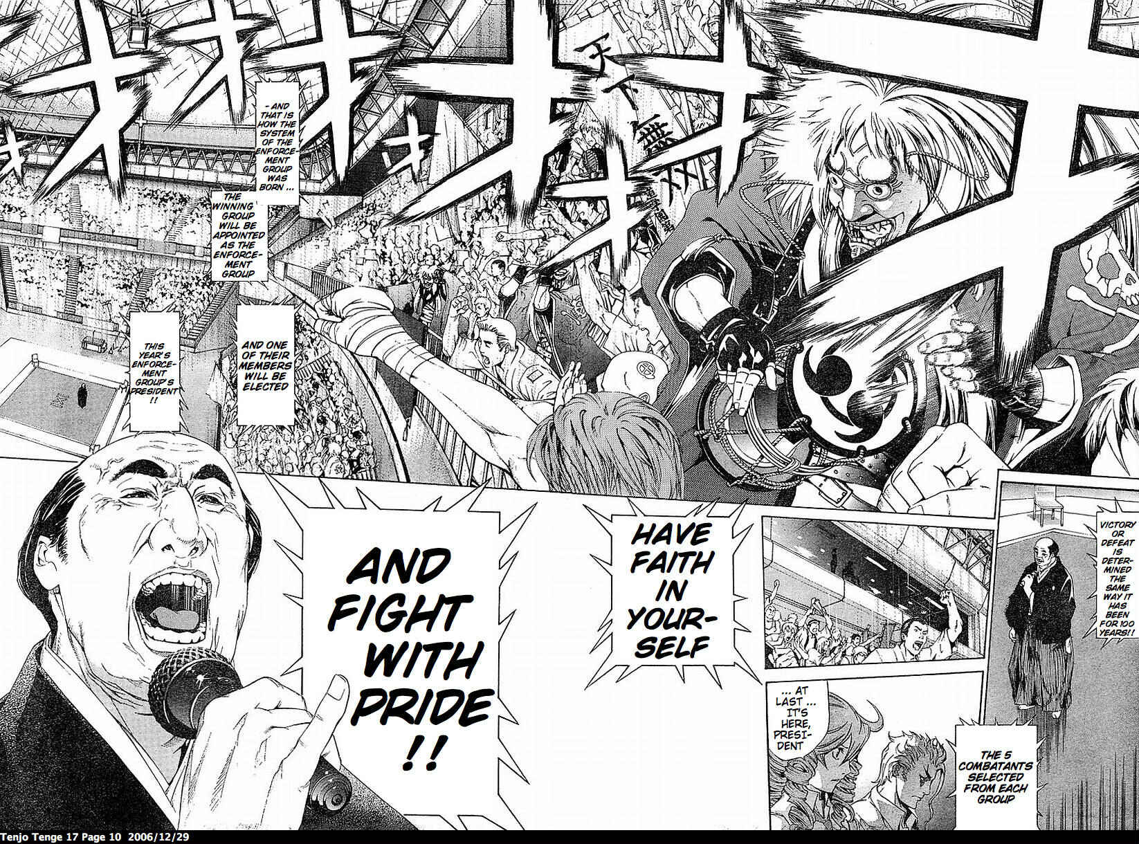 Page 10 Chapter 100 Tenjou Tenge
