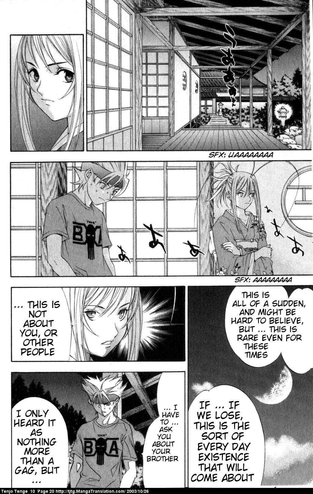 Page 20 Chapter 58 Tenjou Tenge