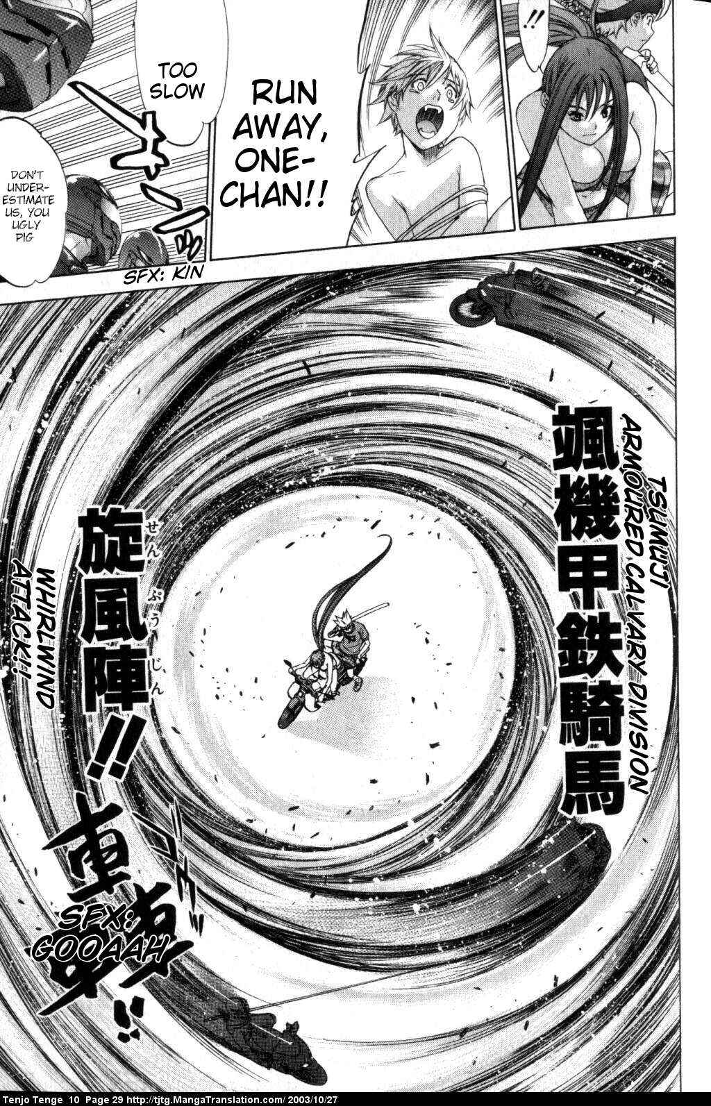 Page 28 Chapter 58 Tenjou Tenge