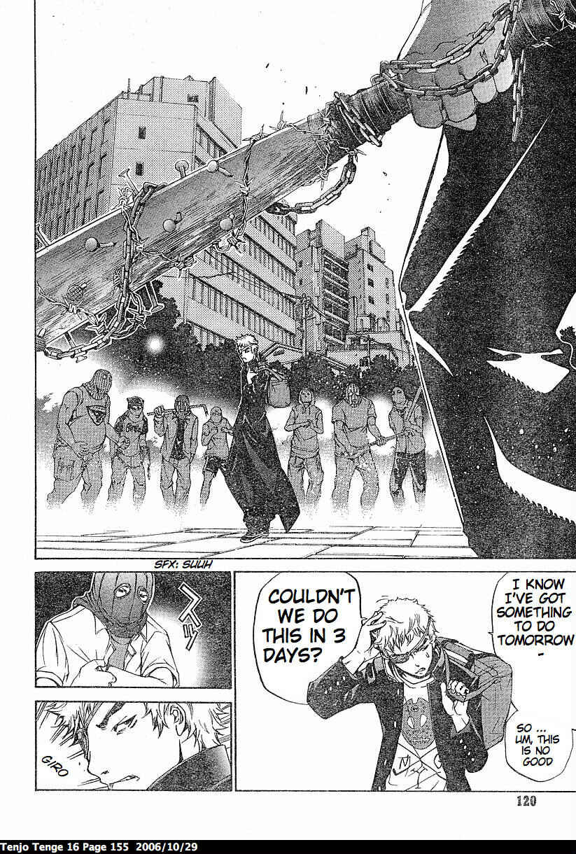 Page 17 Chapter 99 Tenjou Tenge