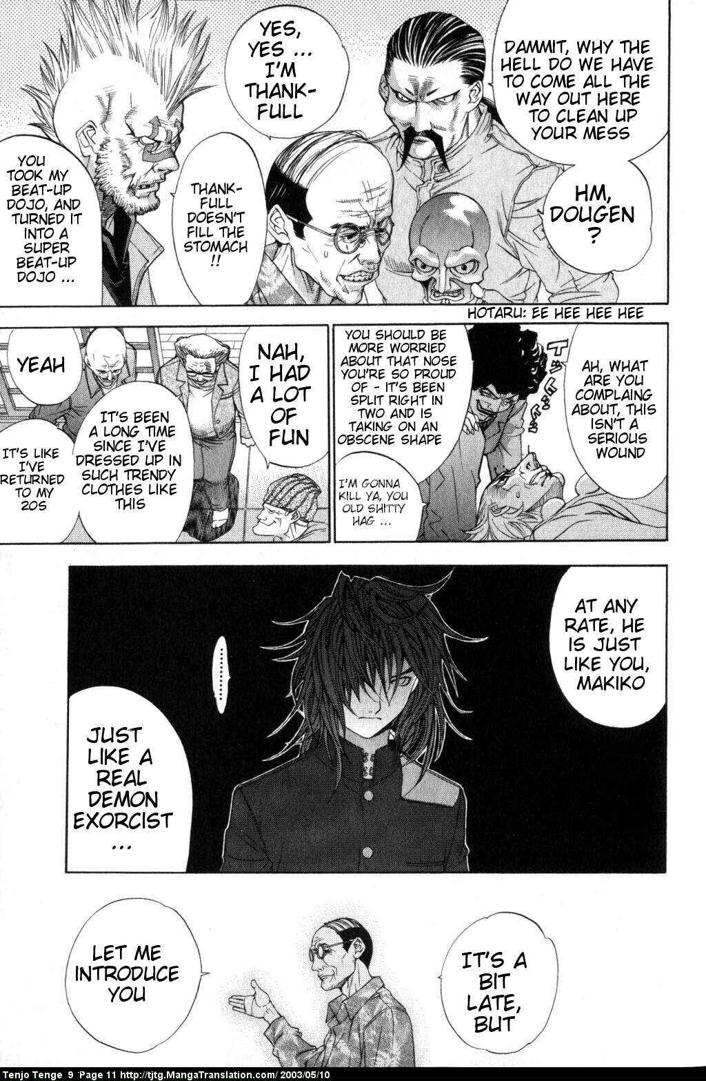 Page 10 Chapter 52 Tenjou Tenge