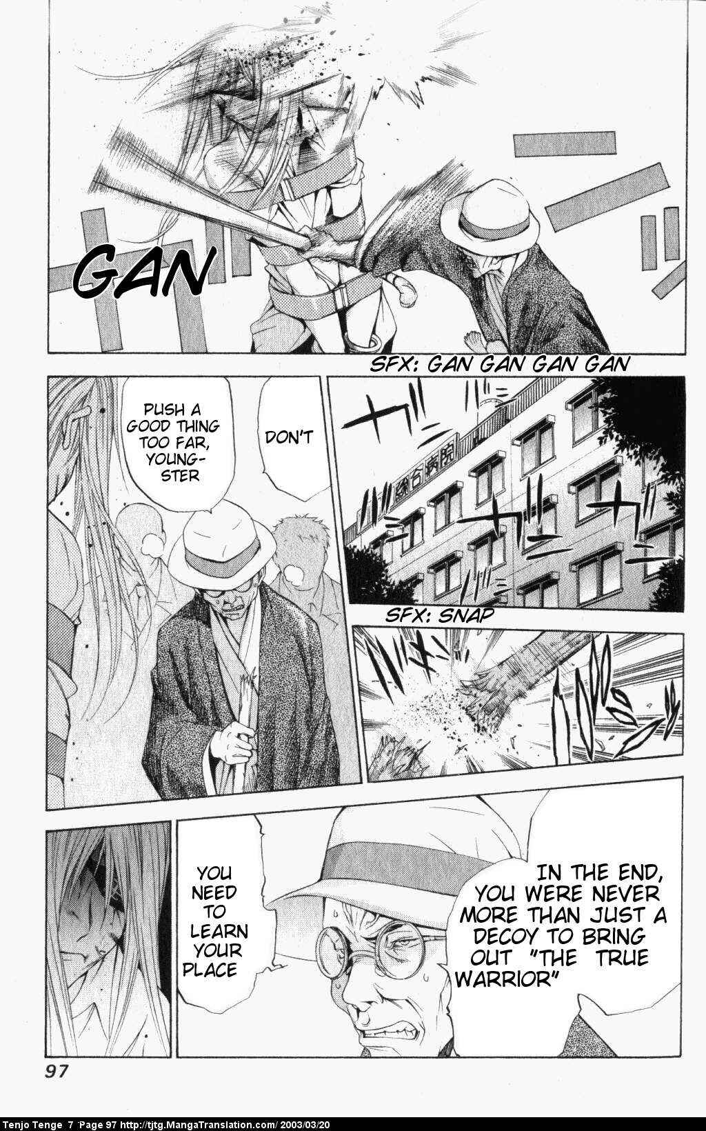 Page 22 Chapter 42 Tenjou Tenge